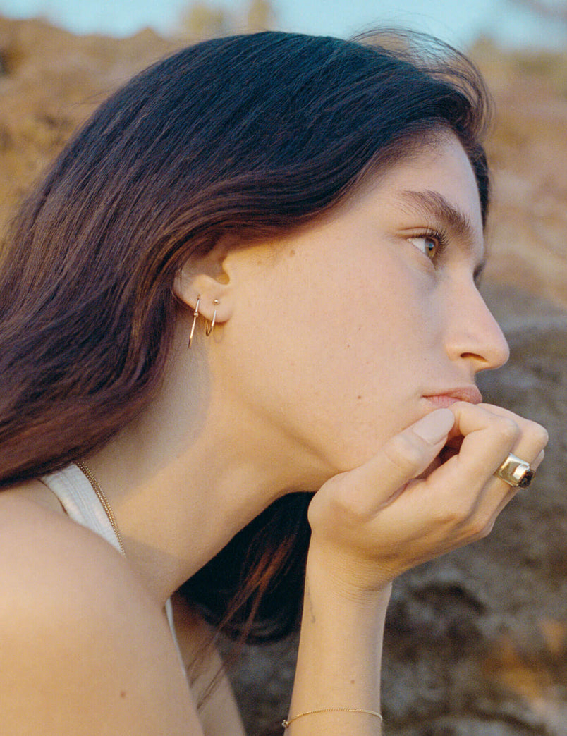 Bend I Earring