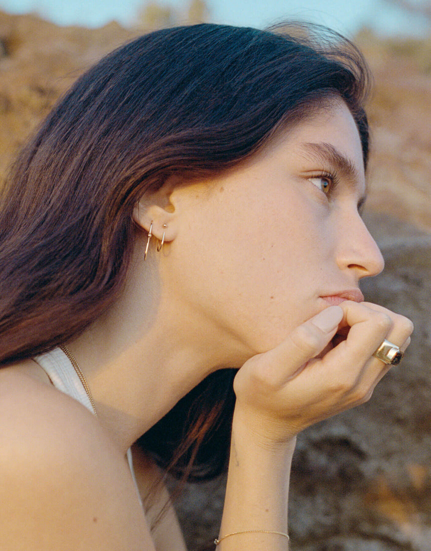 Bend I Earring