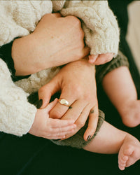 Tilt Signet Ring