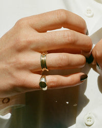 Tilt Signet Ring