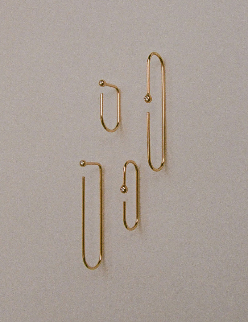 Gem Pin I Earring