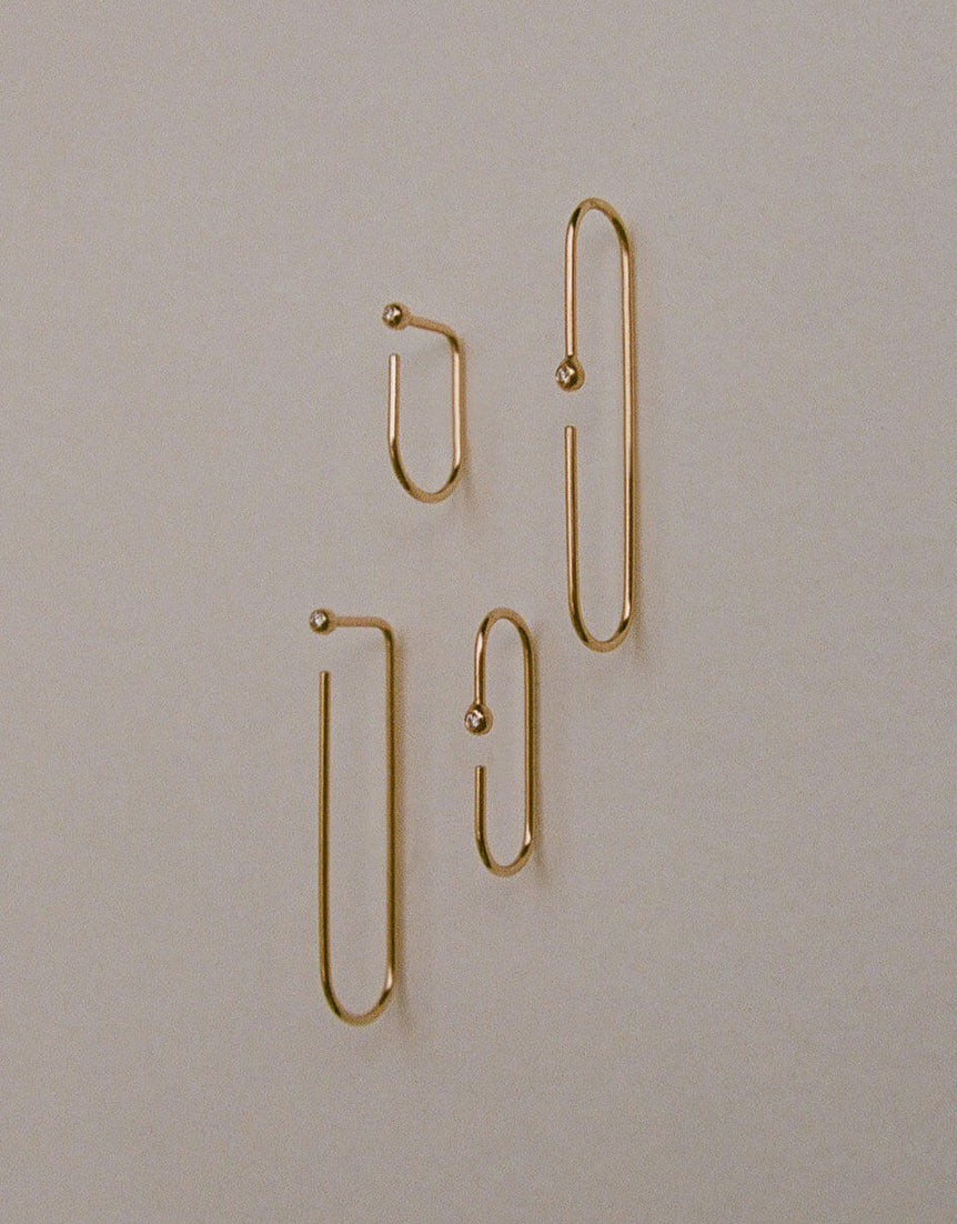 Gem Pin I Earring