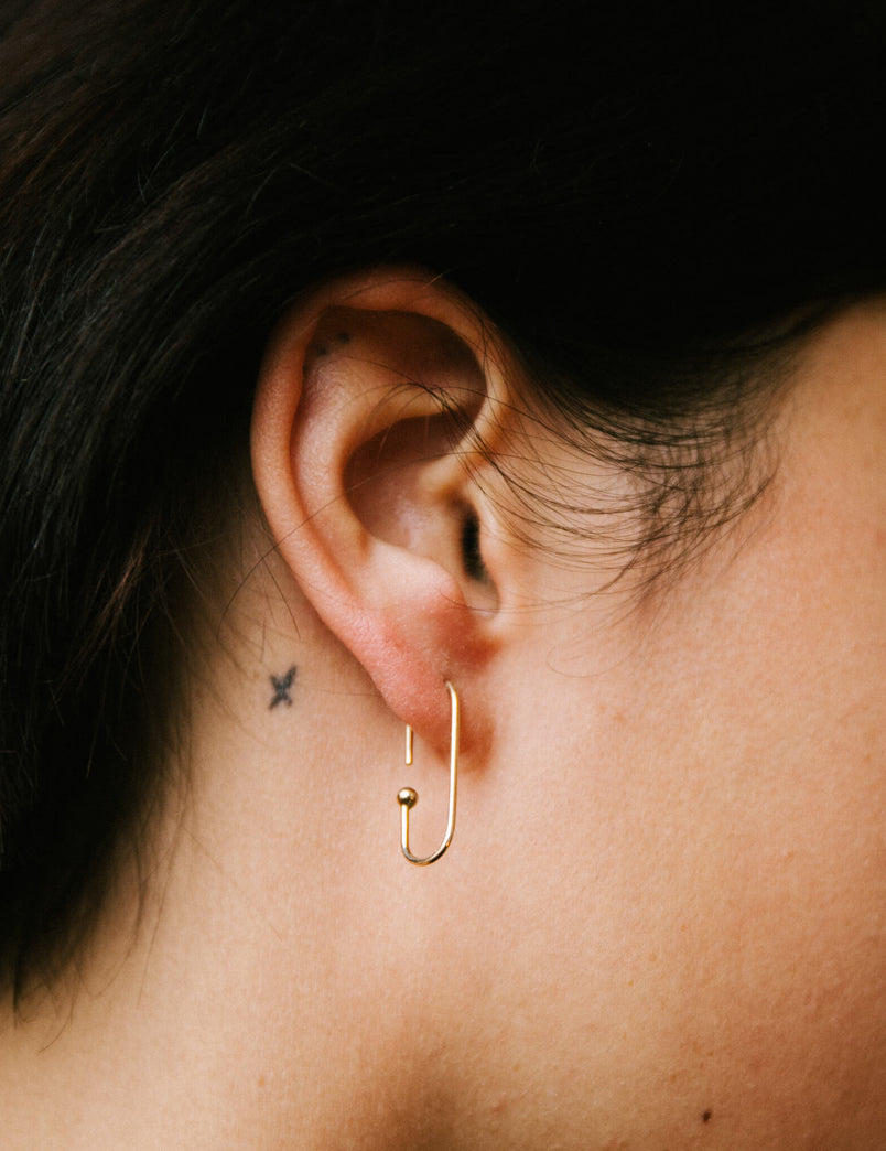 Pin I Earring