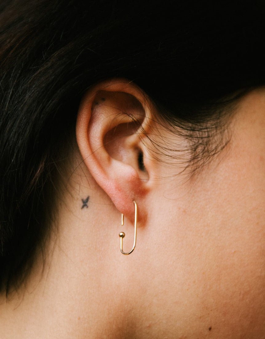 Pin I Earring