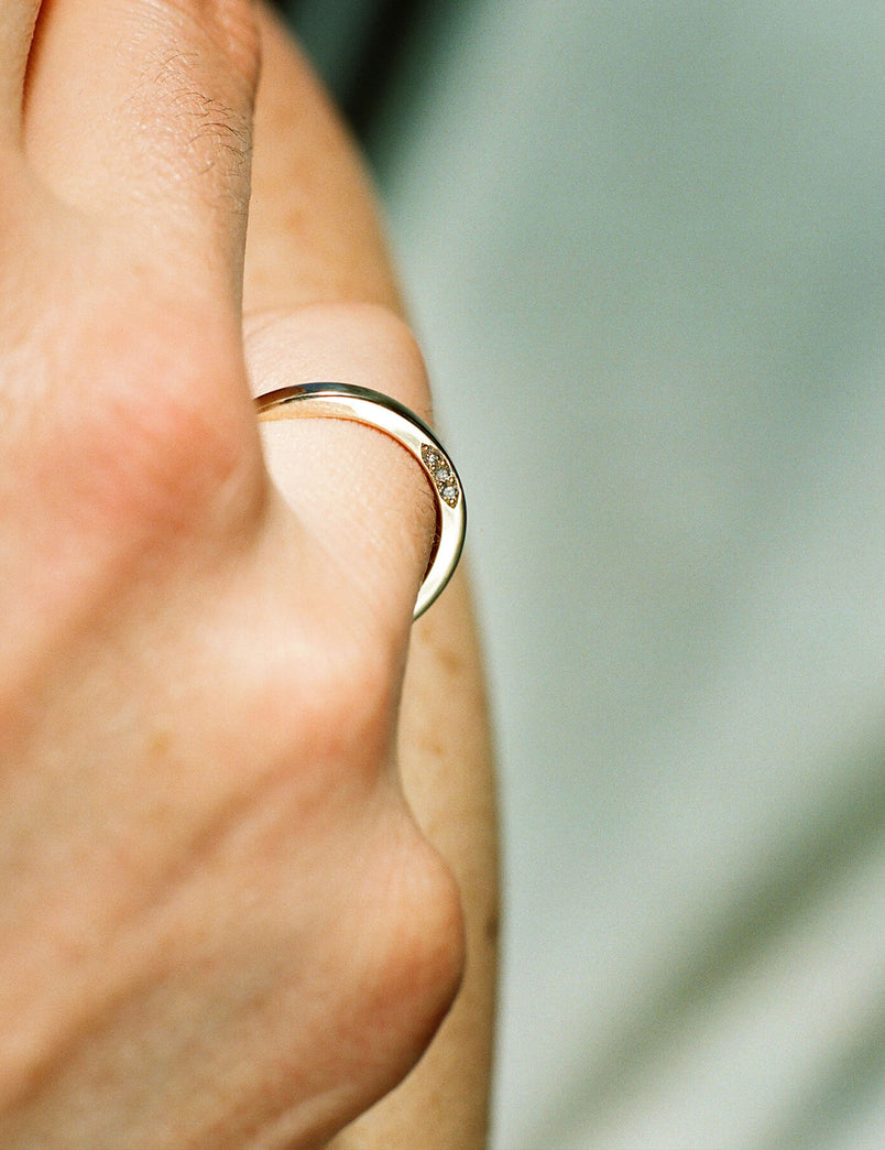 Side Set Trio Ring