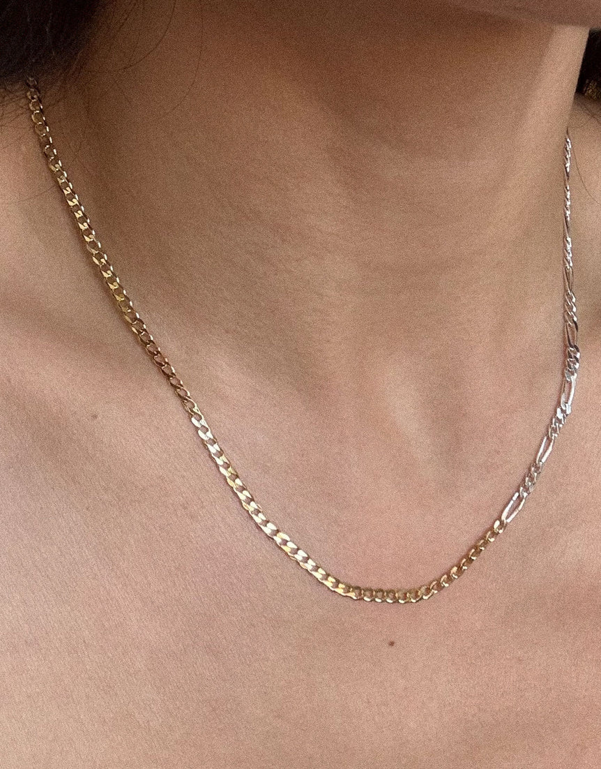 Epps II Necklace, Mixed Metal
