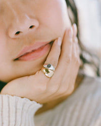 Baby Tilt Signet Ring