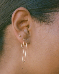 Gem Bend I Earring