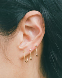 Gem Bend I Earring