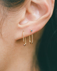 Gem Bend I Earring