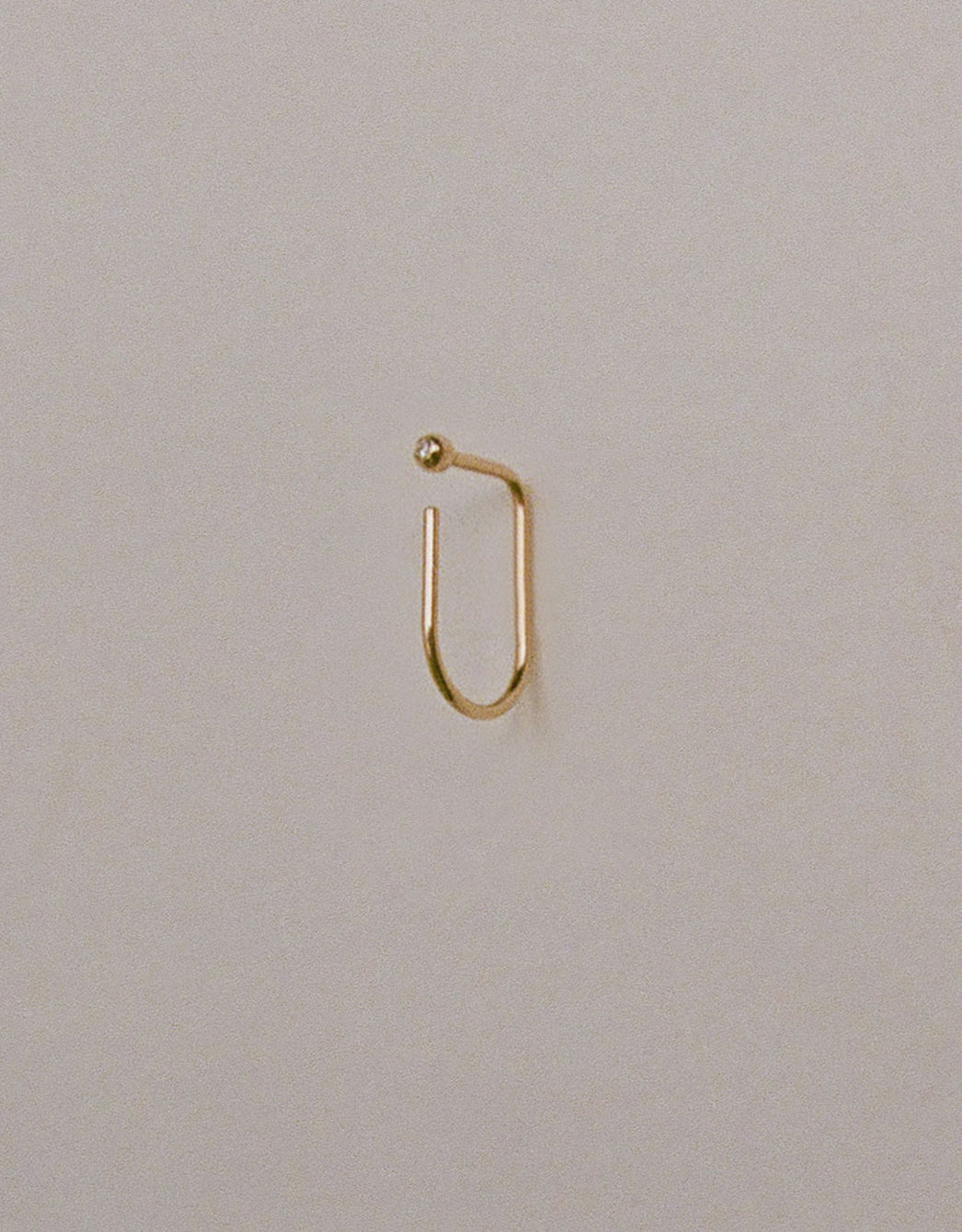 Gem Bend I Earring