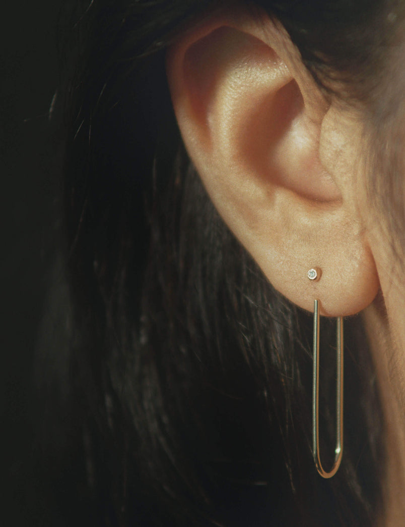 Gem Bend II Earring