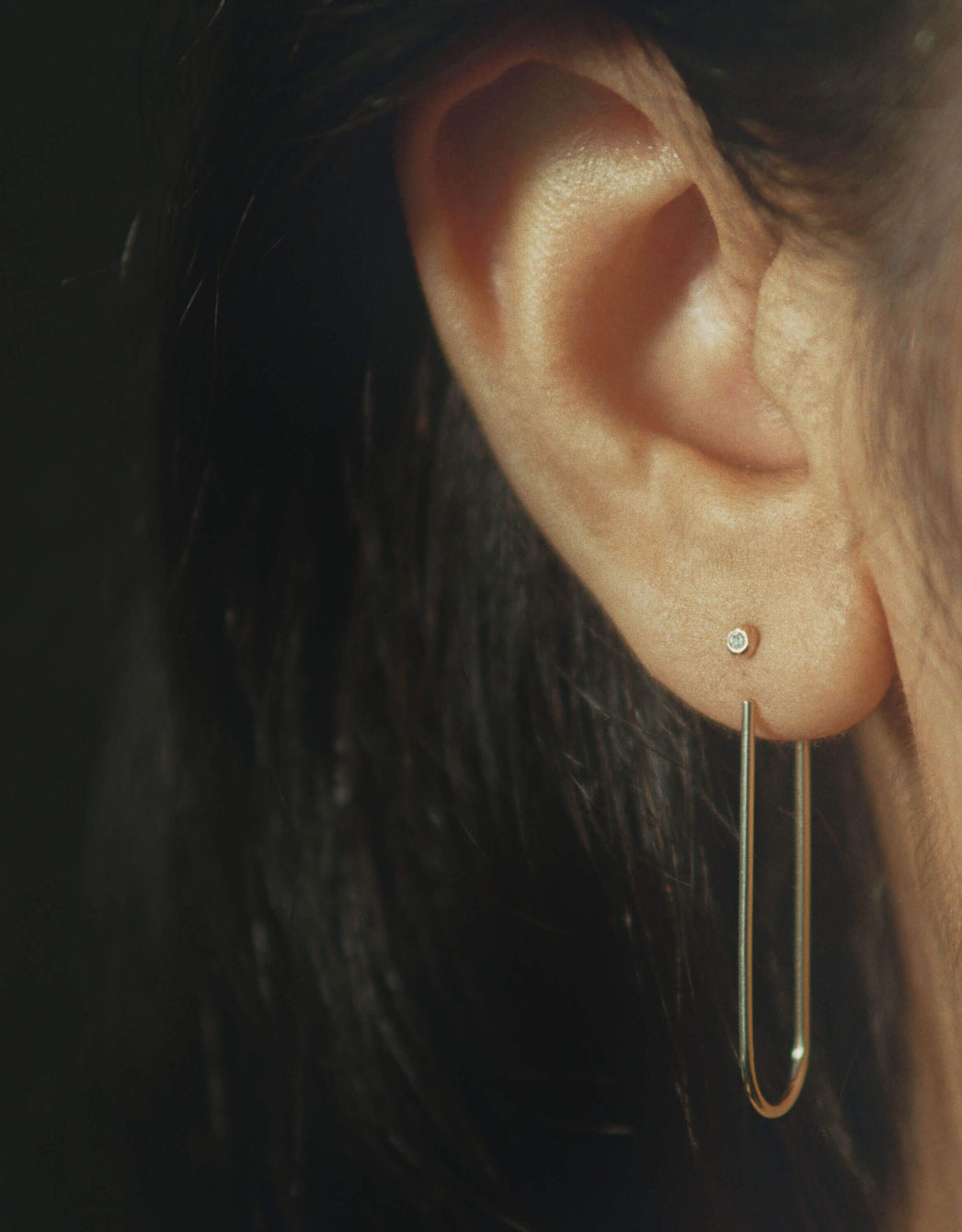Gem Bend II Earring