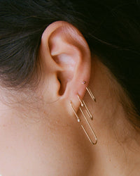 Gem Bend I Earring