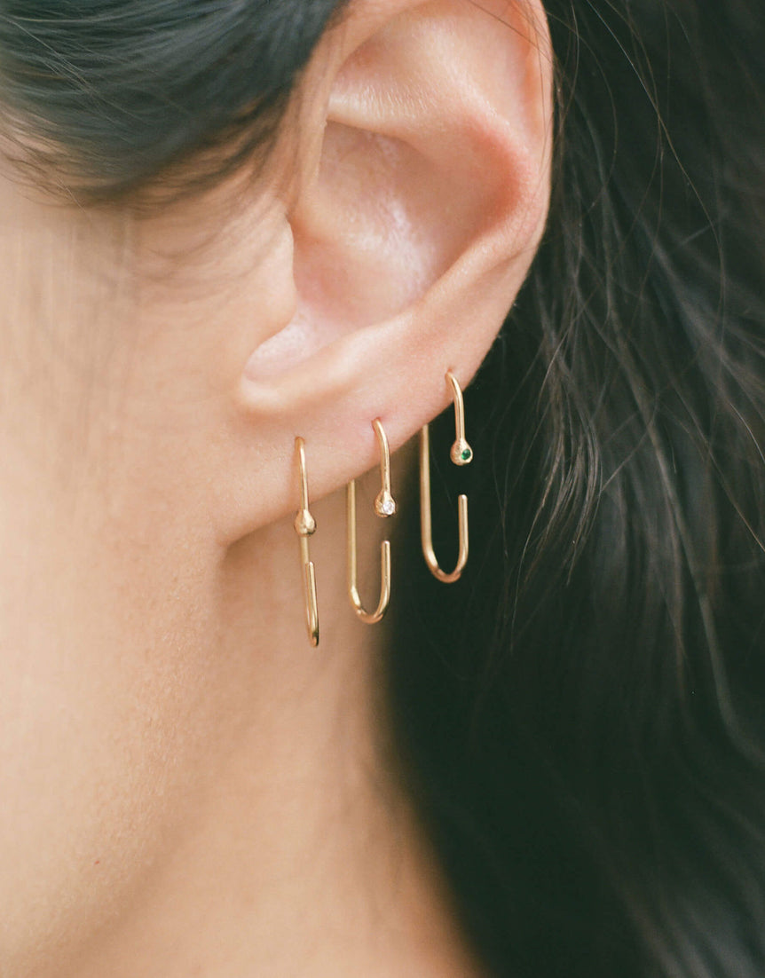 Gem Pin I Earring
