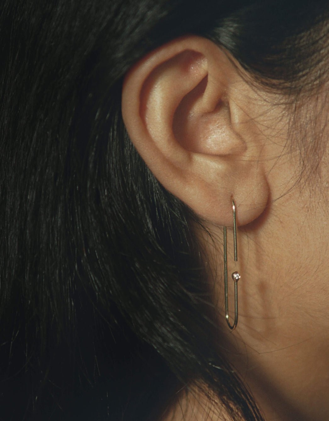 Gem Pin II Earring