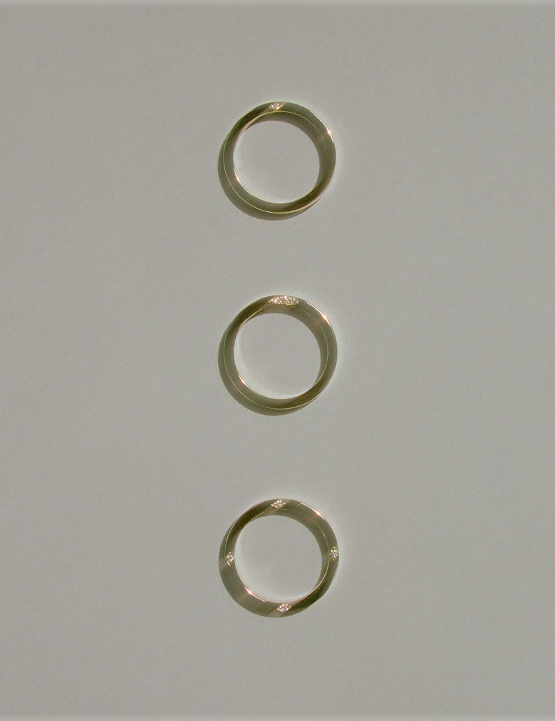 Side Set Trio Ring