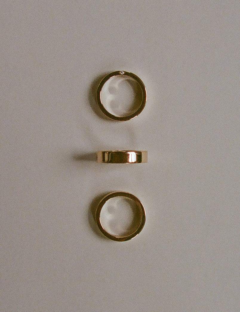 Side Set Single Ring, Wide