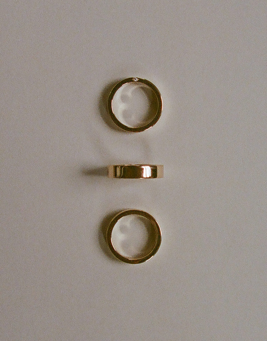 Side Set Single Ring, Wide