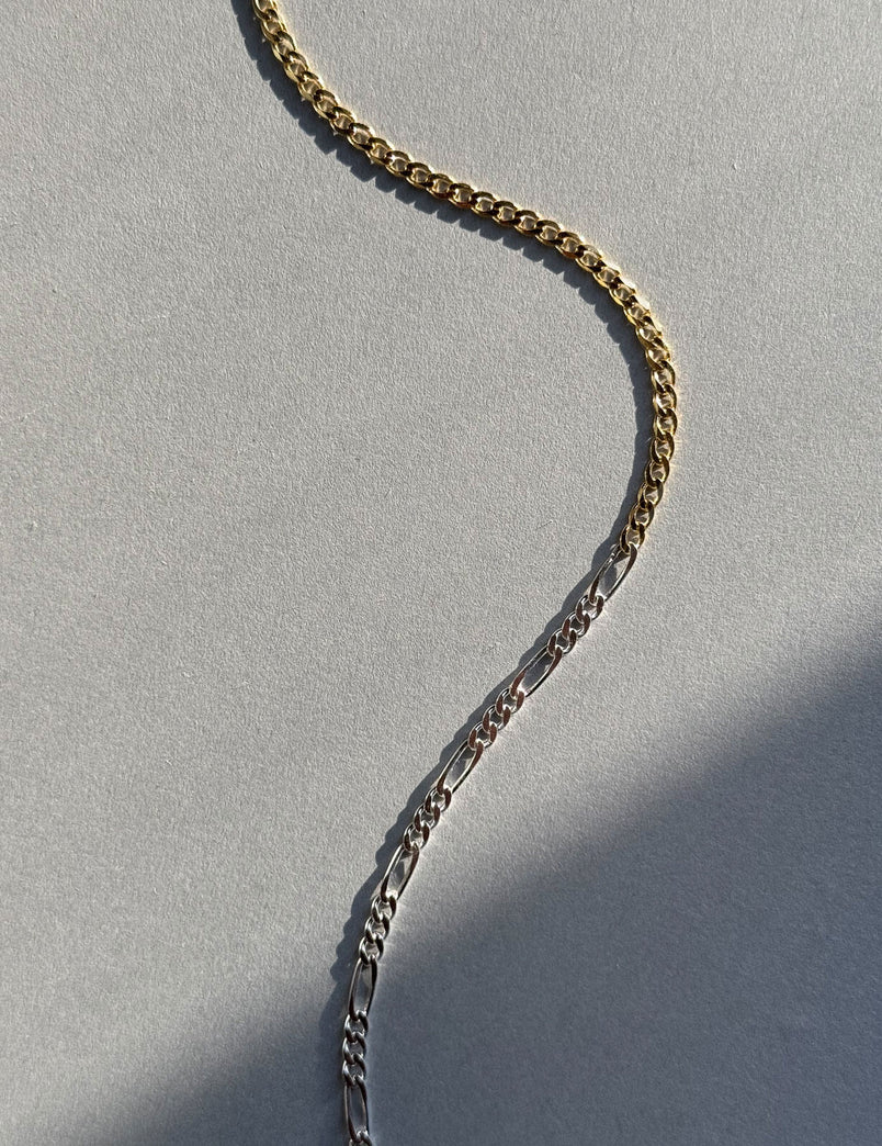 Epps II Necklace, Mixed Metal