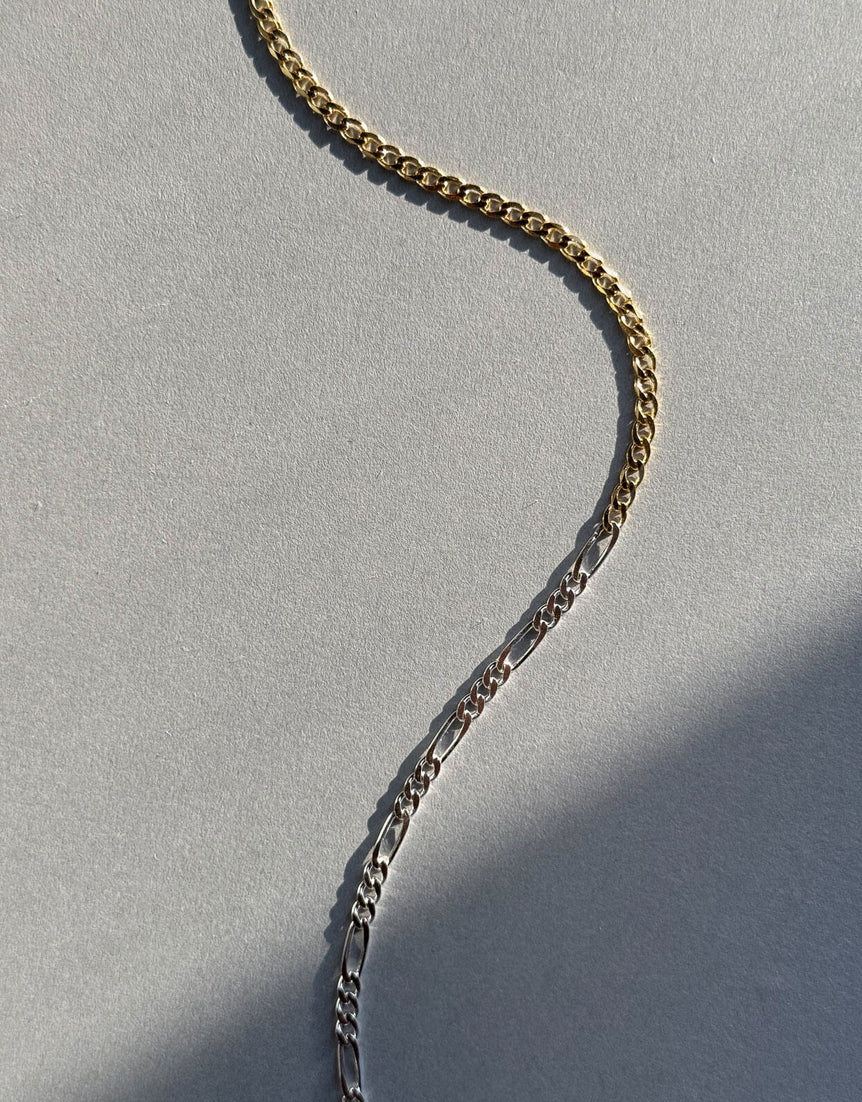 Epps II Necklace, Mixed Metal