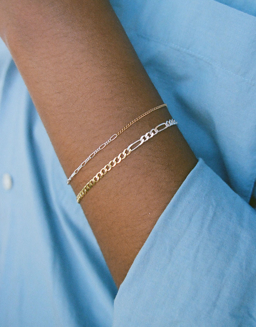 Epps II Bracelet, Mixed Metal
