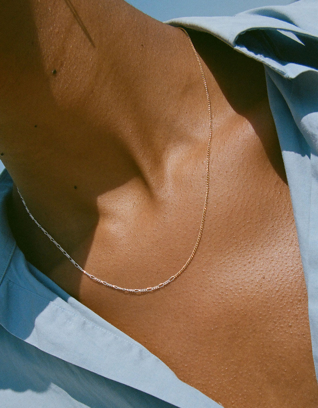 Epps I Necklace, Mixed Metal
