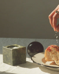 Stone Vessel, Black Onyx + Green Serpentine