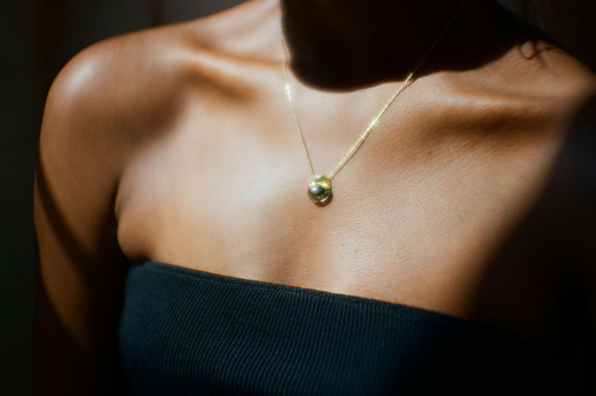 Pietersite Pendant Necklace — 01