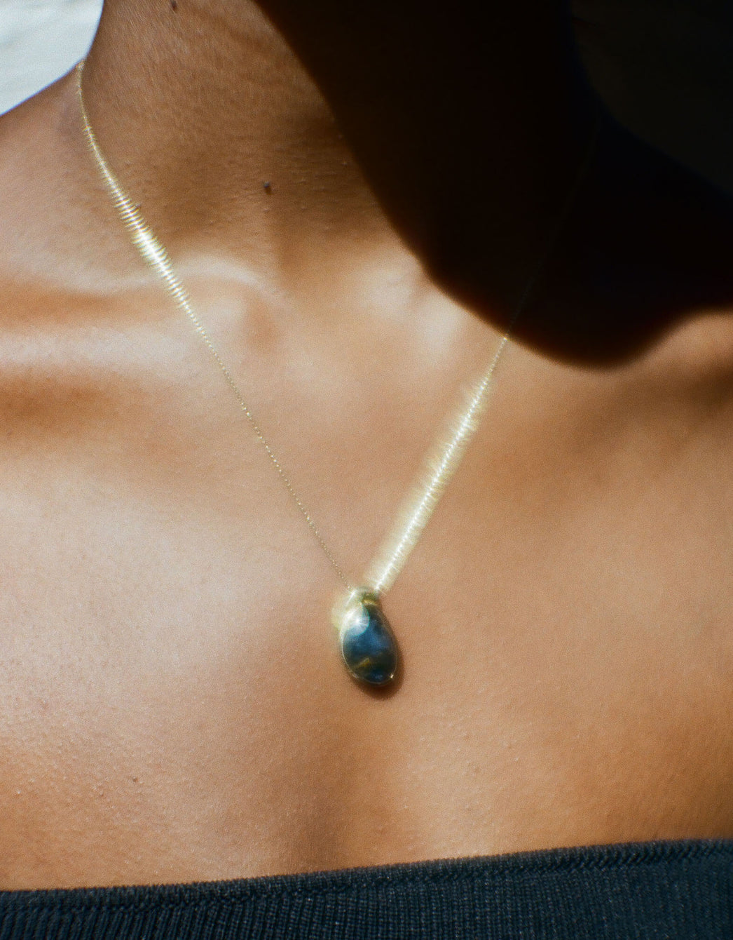Pietersite Pendant Necklace — 02