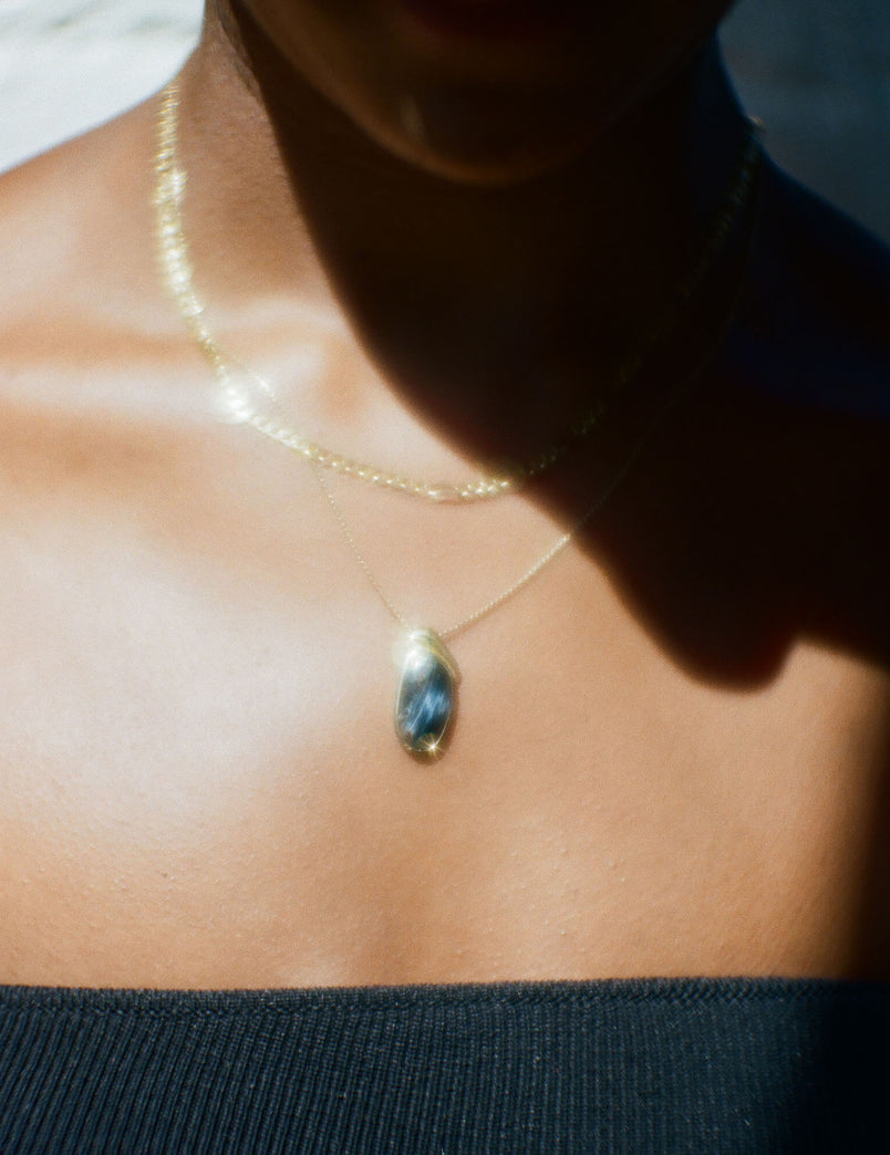 Pietersite Pendant Necklace — 03