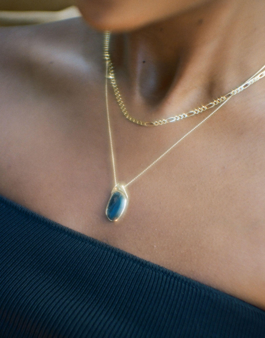 Pietersite Pendant Necklace — 03