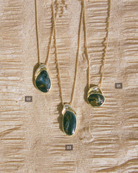 Pietersite Pendant Necklace — 01